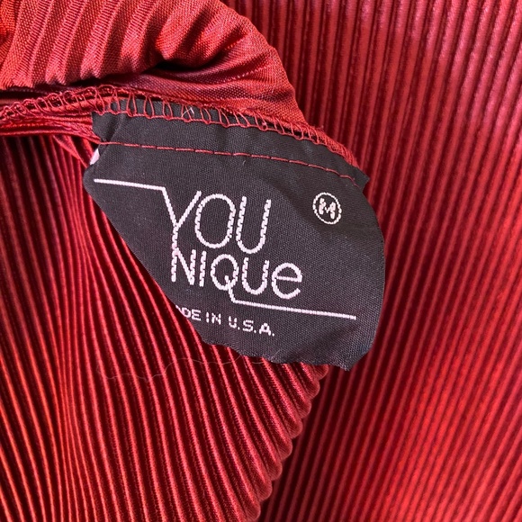 Pleated Silky sleeveless top/blouse vintage - Picture 4 of 4